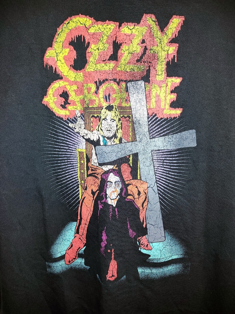 Ozzy Osbourne Graphic Black Tee T-shirt 2XL BNWT